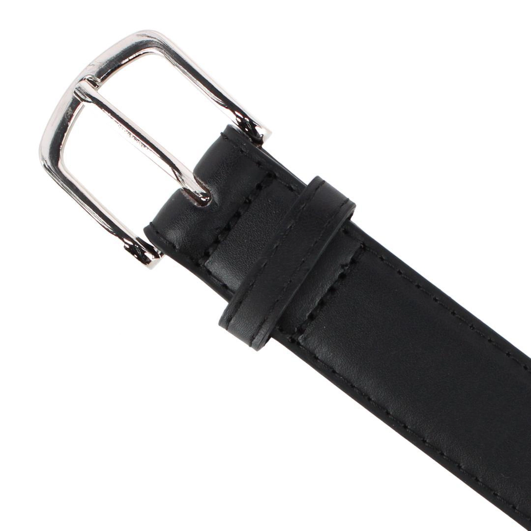 CTM Boy's Casual Basic Leather Belt