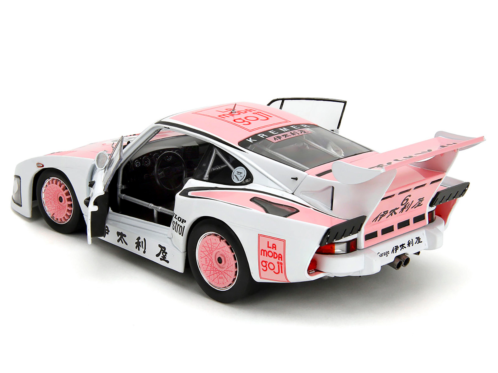 Jada Porsche 935 K3 #6 Bob Wollek - Henri Pescarolo Winner "Suzuka 1000Km" (1981) "Pink Slips" Series 1/18