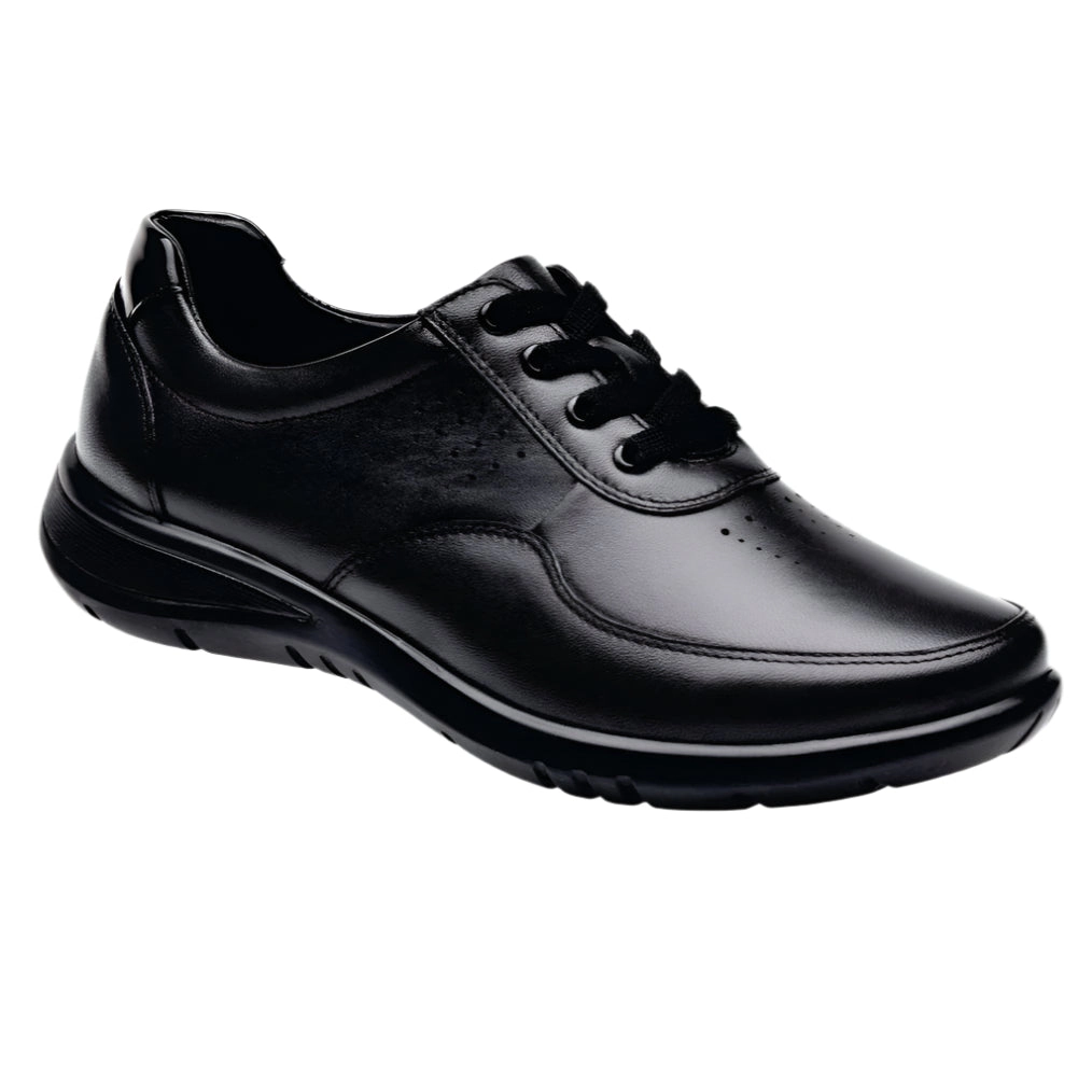 Pazstor  Women's Lambskin Oxford Flats Celeste