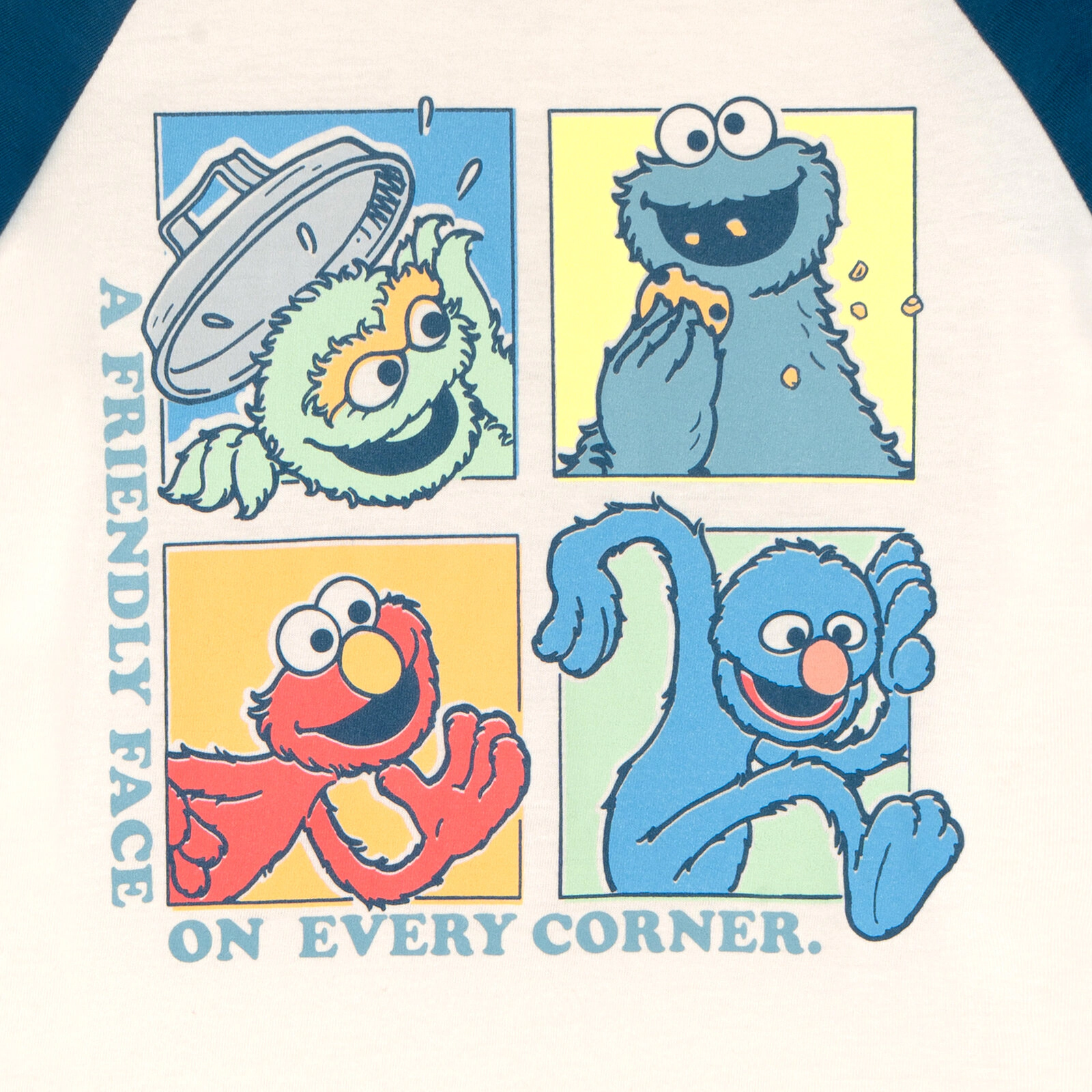 Sesame Street Boys' 2-Pack Long Sleeve Graphic T-Shirts