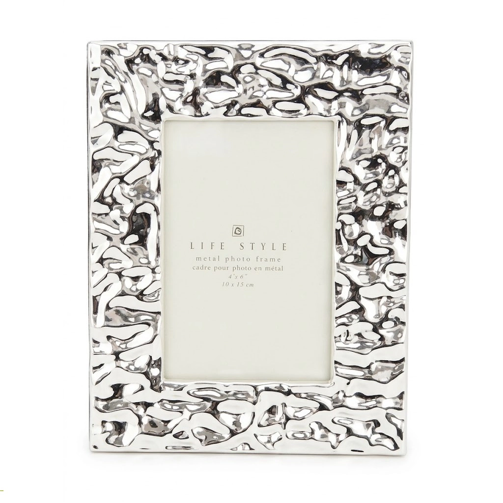 Jiallo Elegant Rose Gold Chain Link 4x6 Photo Frame