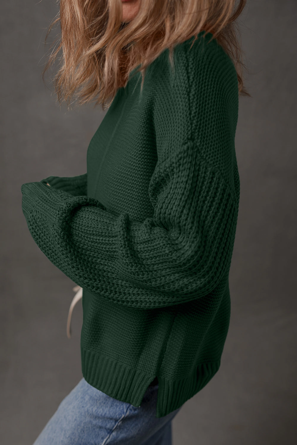 Threaded Pear Women's Theodora Drop Shoulder Loose Sweater