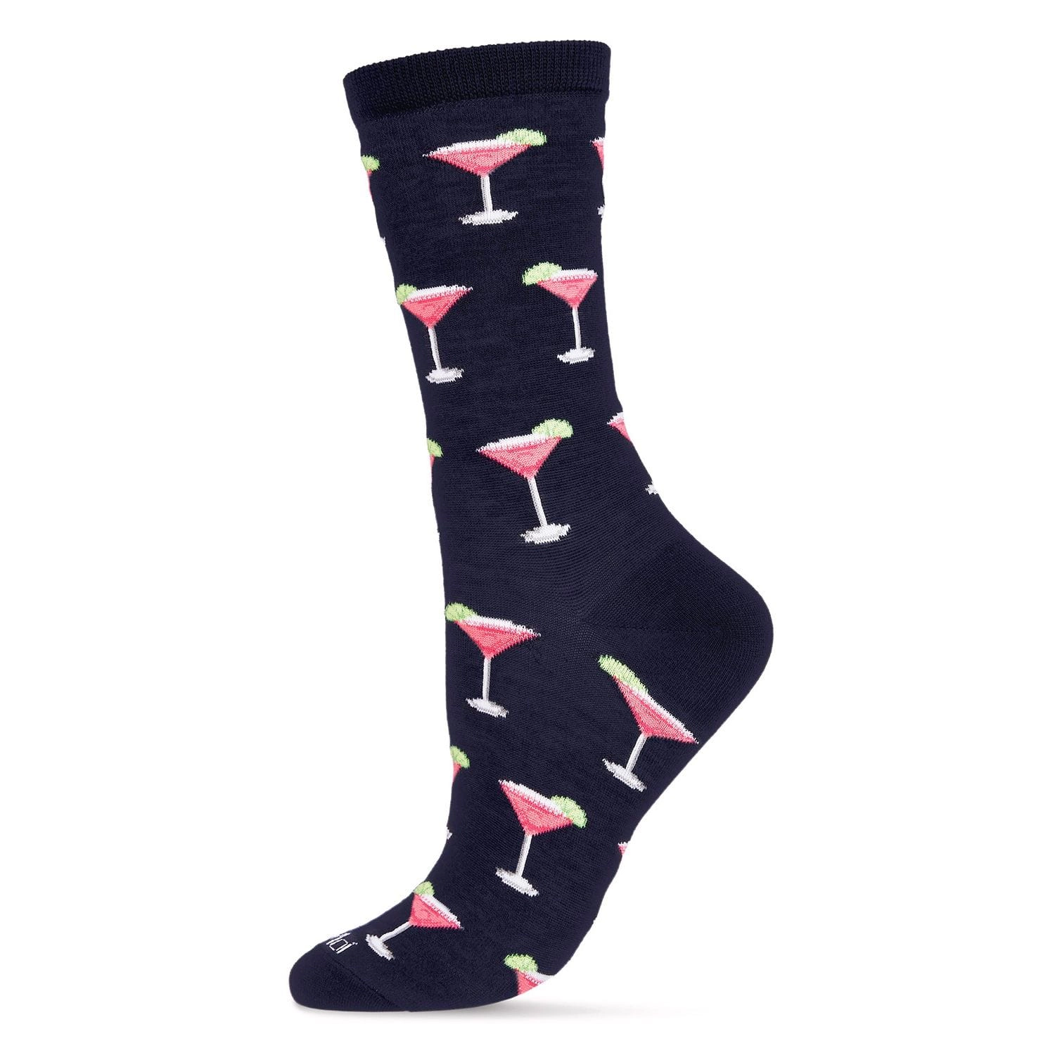 MeMoi Cosmopolitan Bamboo Blend Crew Socks