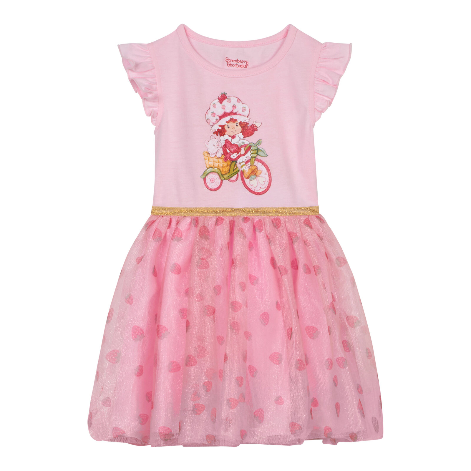 Strawberry Shortcake Girls' Tutu Dress