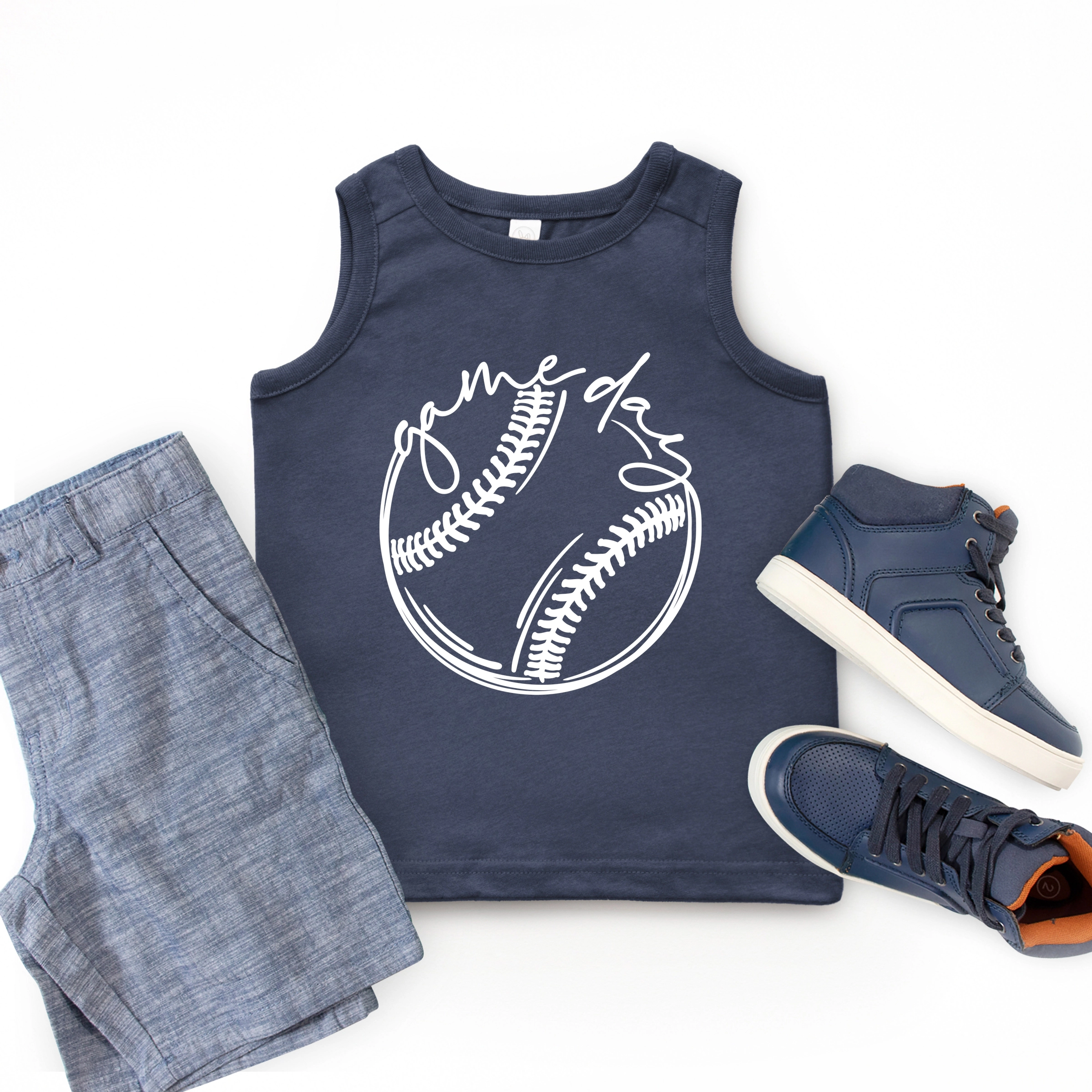 The Juniper Shop - Game Day Baseball Youth Tank Top