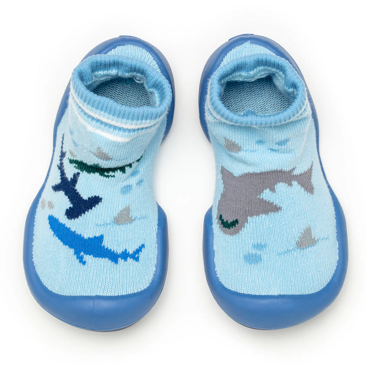 Komuello Baby Boy First Walk Sock Shoes Shark Tank