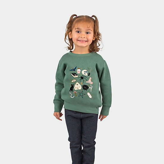 The Juniper Shop - Witch Doodles - Toddler Graphic Sweatshirt
