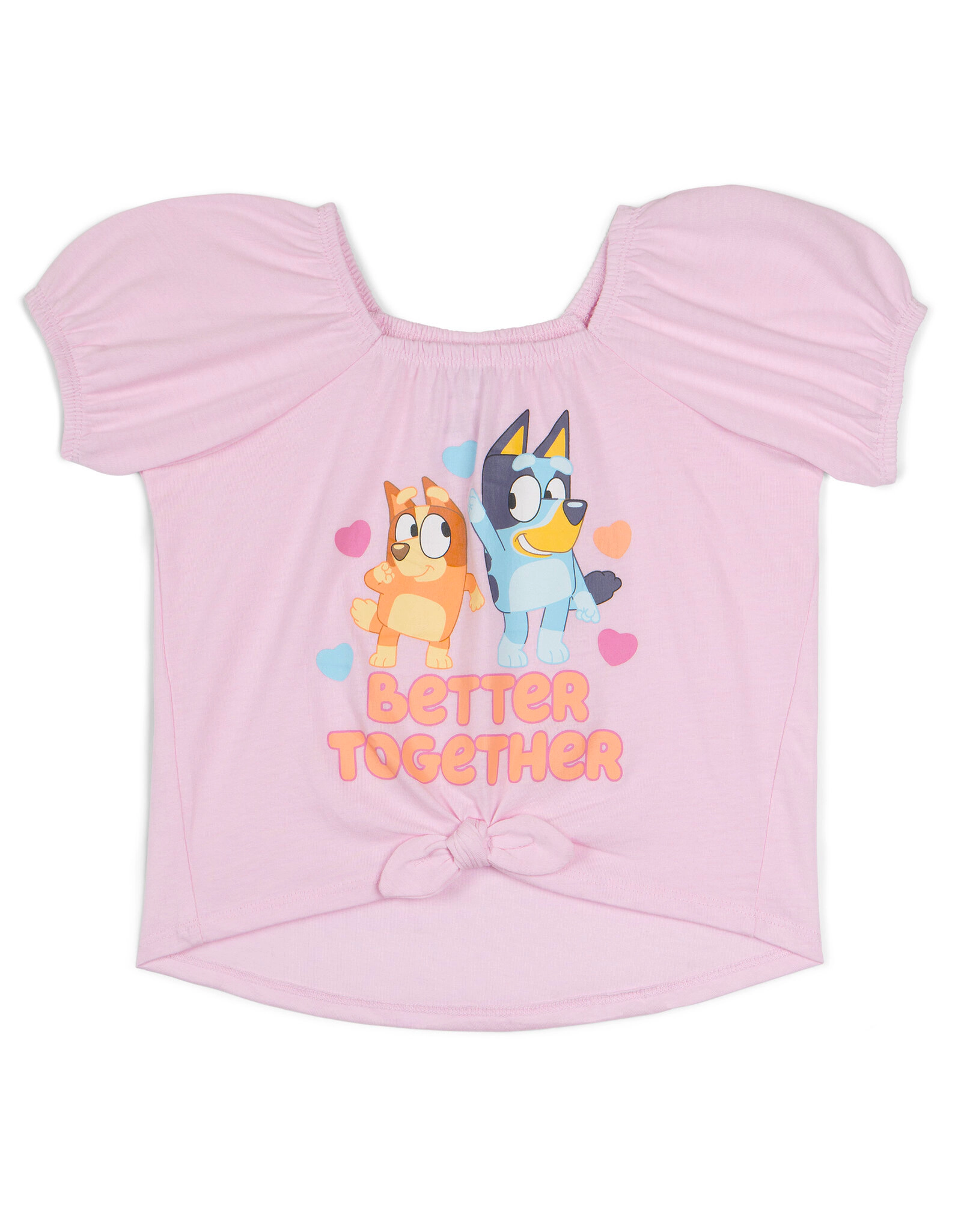 Bluey Girls' 2-Piece T-Shirt and Skirt Set