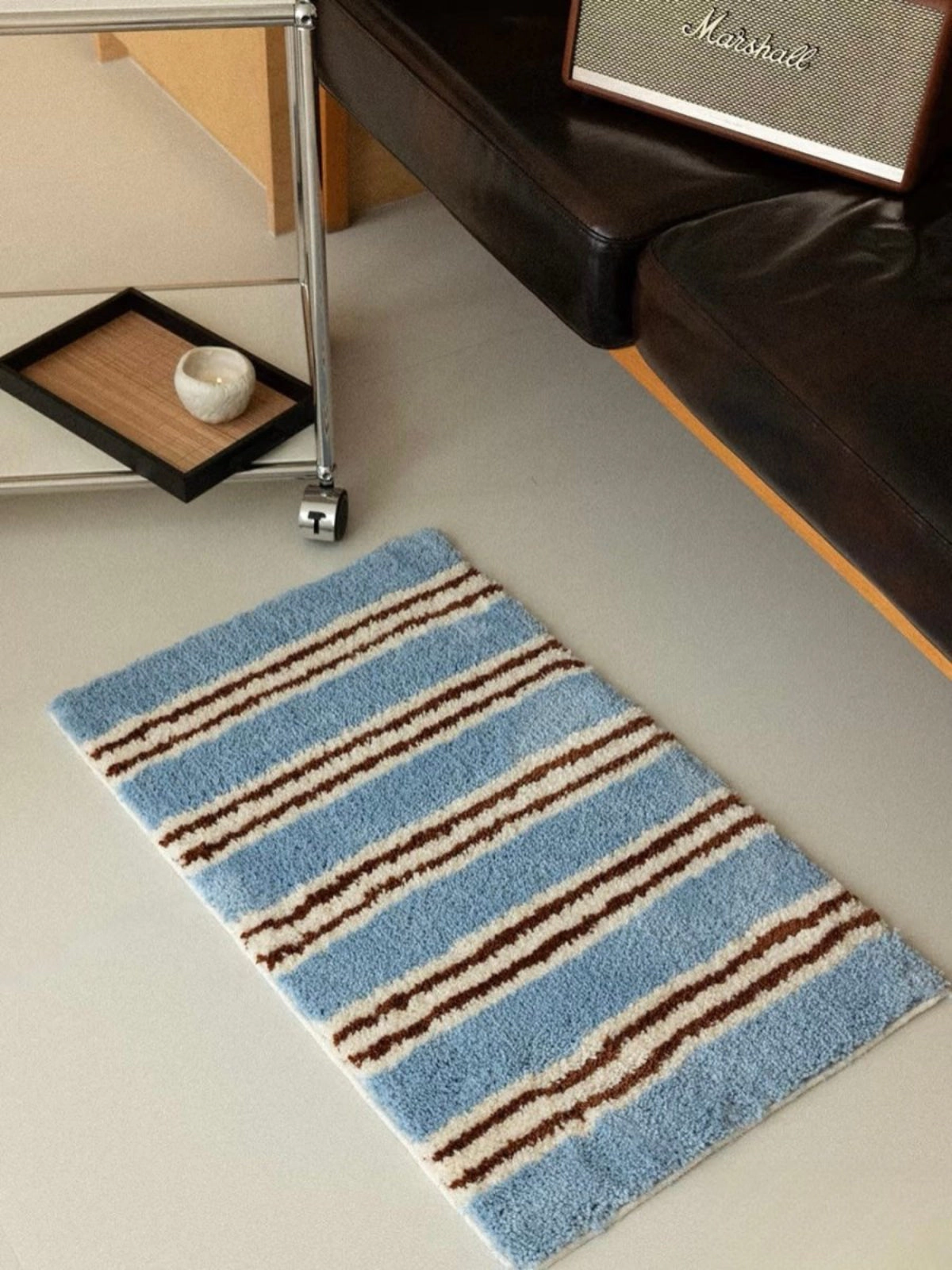 Inspecial Home Soft  Absorbetn Machine Washable Sunday Coast Bath Rug