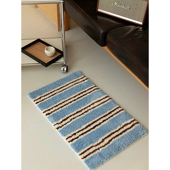 Inspecial Home Soft  Absorbetn Machine Washable Sunday Coast Bath Rug