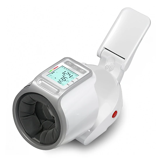 NICEBAY 38-Second Fast Reading Blood Pressure Monitor – Error-Free Cuff, Dual-User Memory, Foldable & USB-C Rechargeable