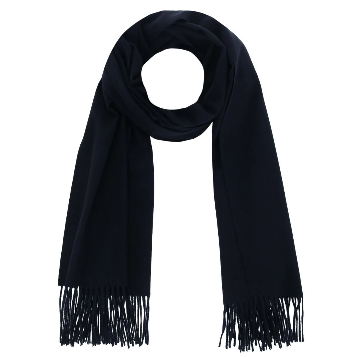 CTM Women's Heavyweight Solid Color Pashmina Scarf Shawl
