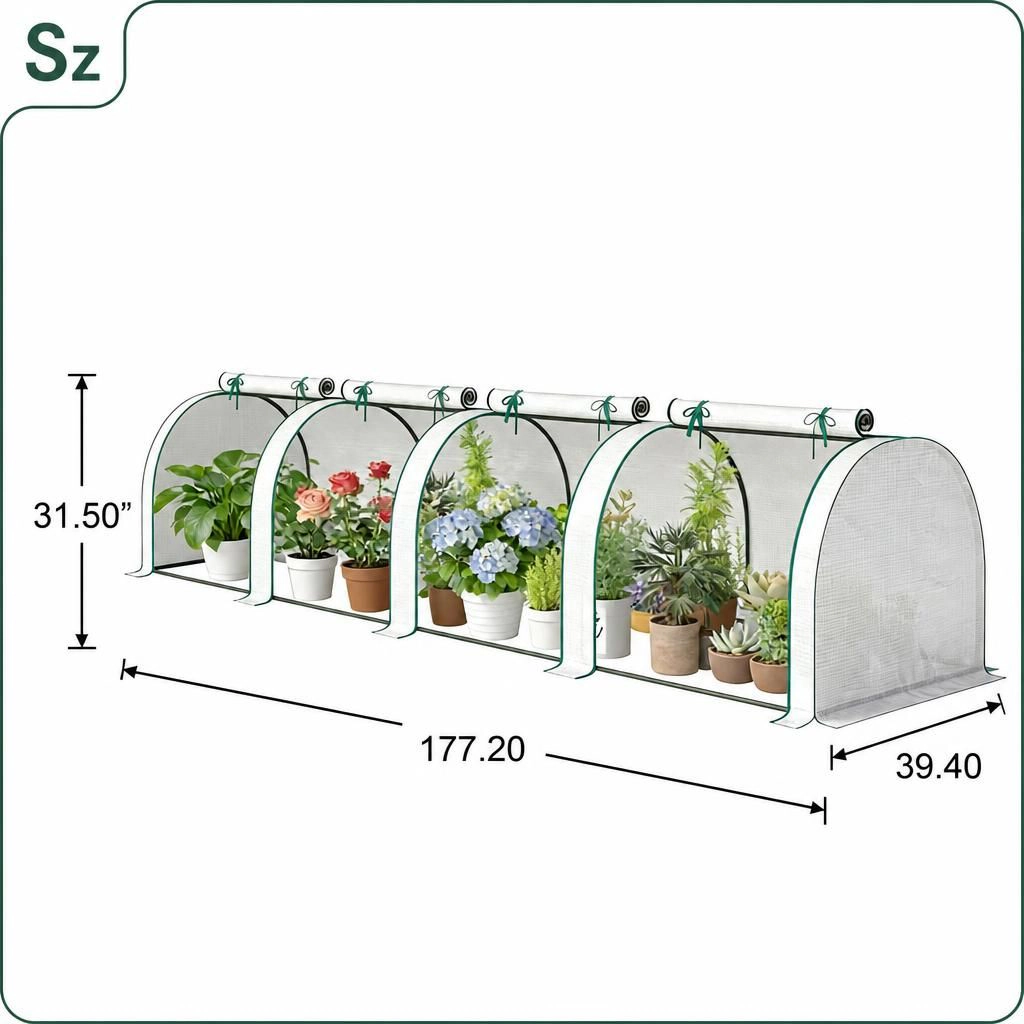 WOW PIONEER Portable Outdoor Greenhouse