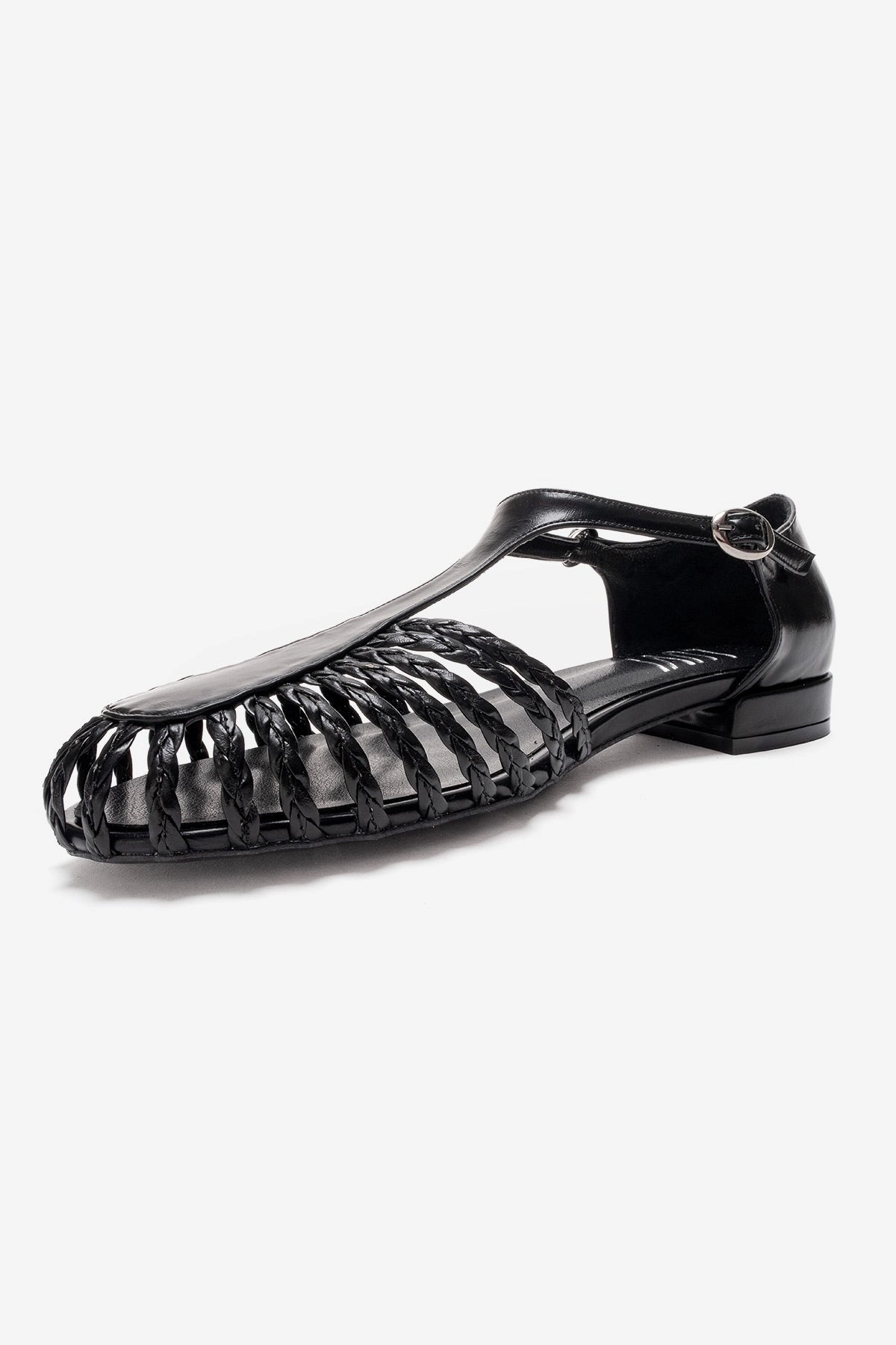 Prologue Shoes Womens Onos Woven T Strap Sandal