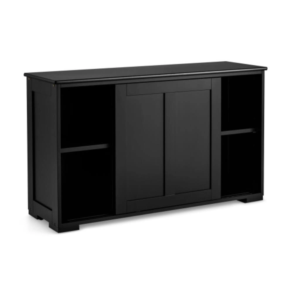 Hivvago Kitchen Storage Cupboard Cabinet With Sliding Door