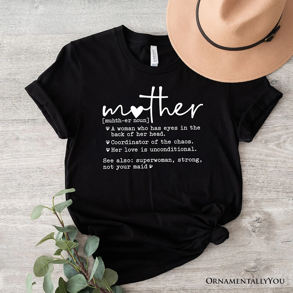 OrnamentallyYou Womens Funny Mom Definition T-Shirt
