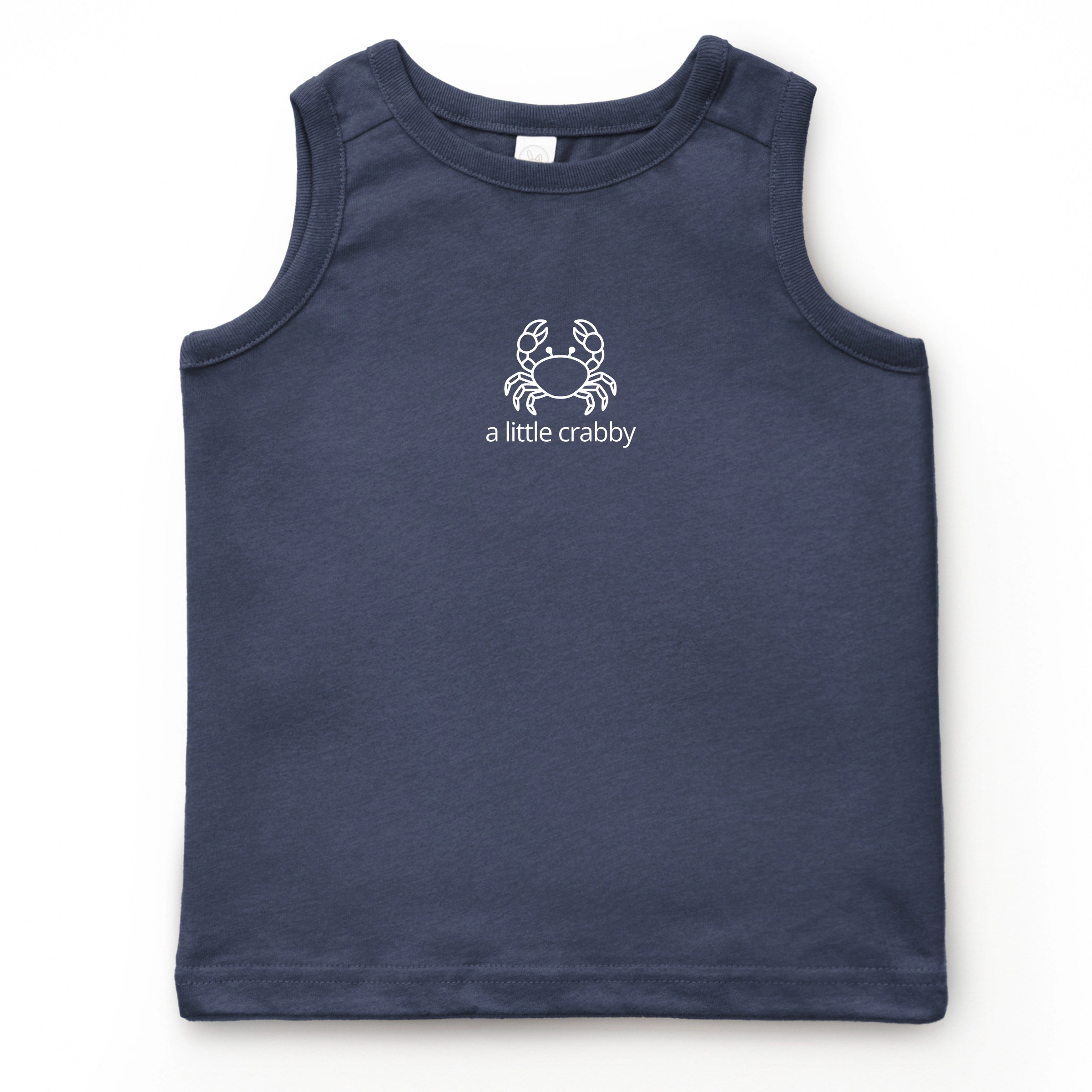The Juniper Shop - A Little Crabby Outline Youth Tank Top