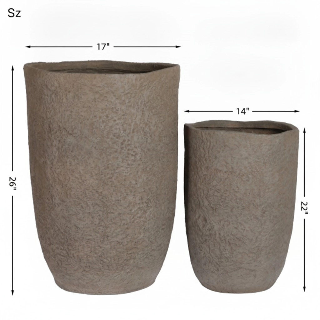 WOW PIONEER Tall Large Standing MgO Planter