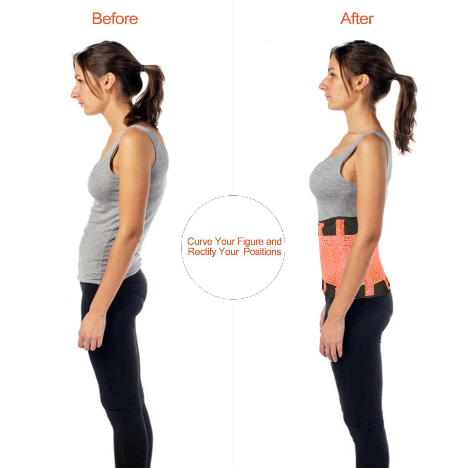 GBruno U-Shaped Waist Trimmer Belt