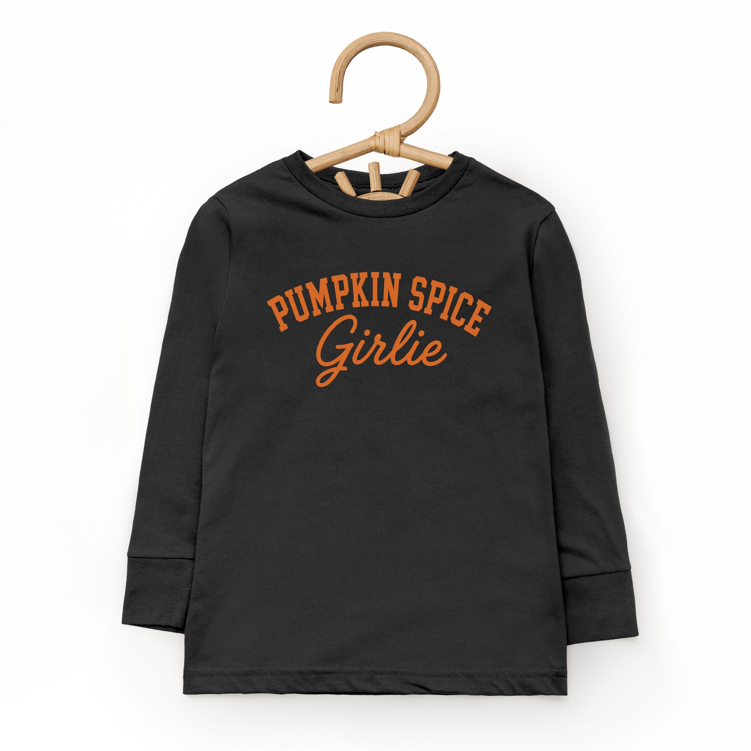 The Juniper Shop - Toddler Long Sleeve Graphic Tee Pumpkin Spice Girlie