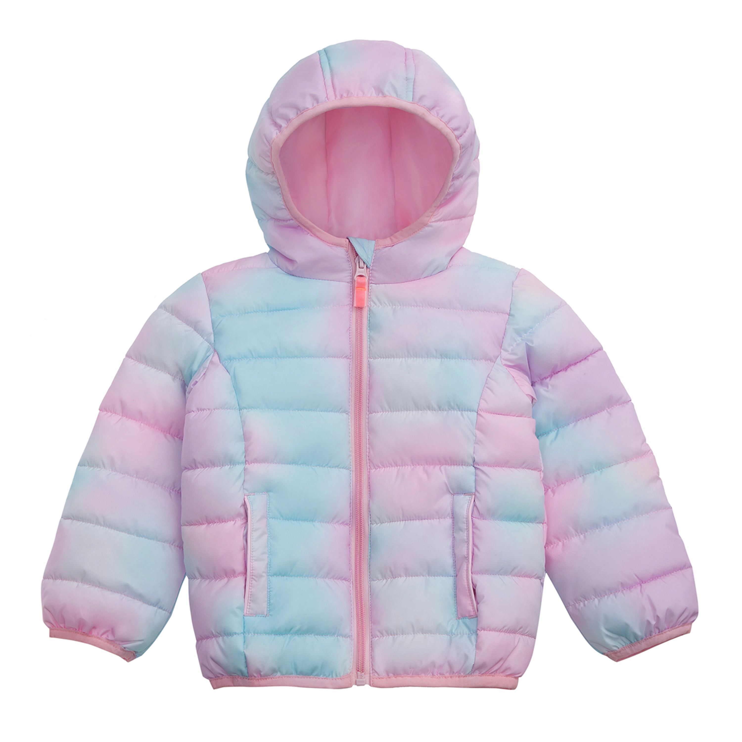 Rokka&Rolla Toddler Girls Lightweight Puffer Jacket