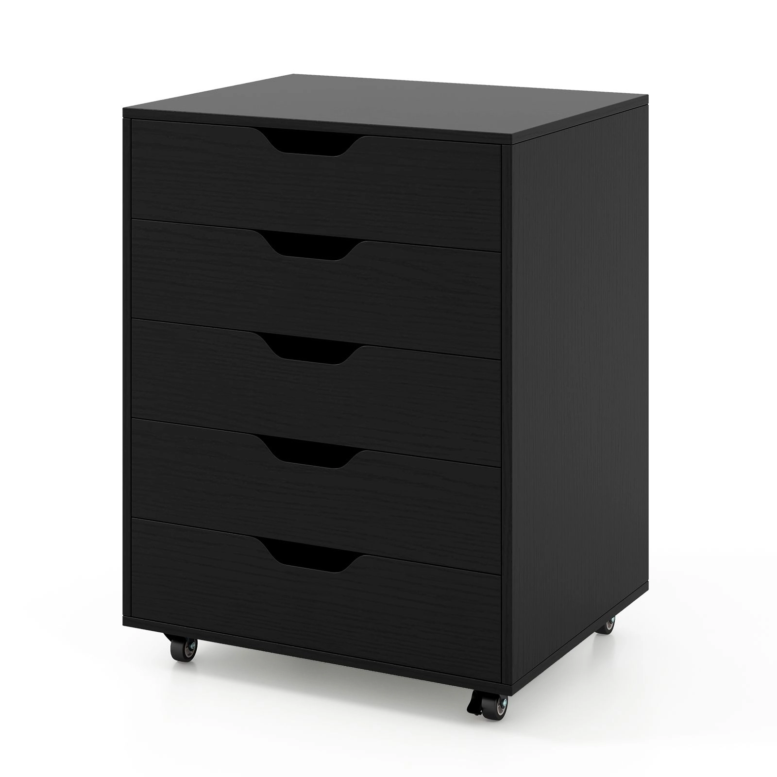SlickBlue Office Storage Cabinet with Wheels & Spacious Drawer Organization
