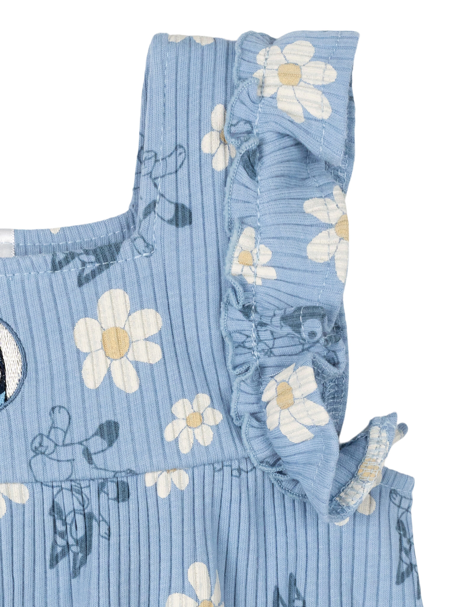 Bluey Girls' Ribbed Top and Pants Set