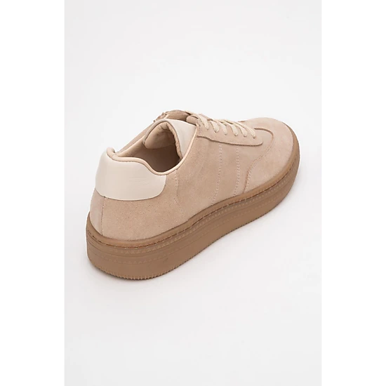 Forever & Always Womens Fyore Leather Sneakers