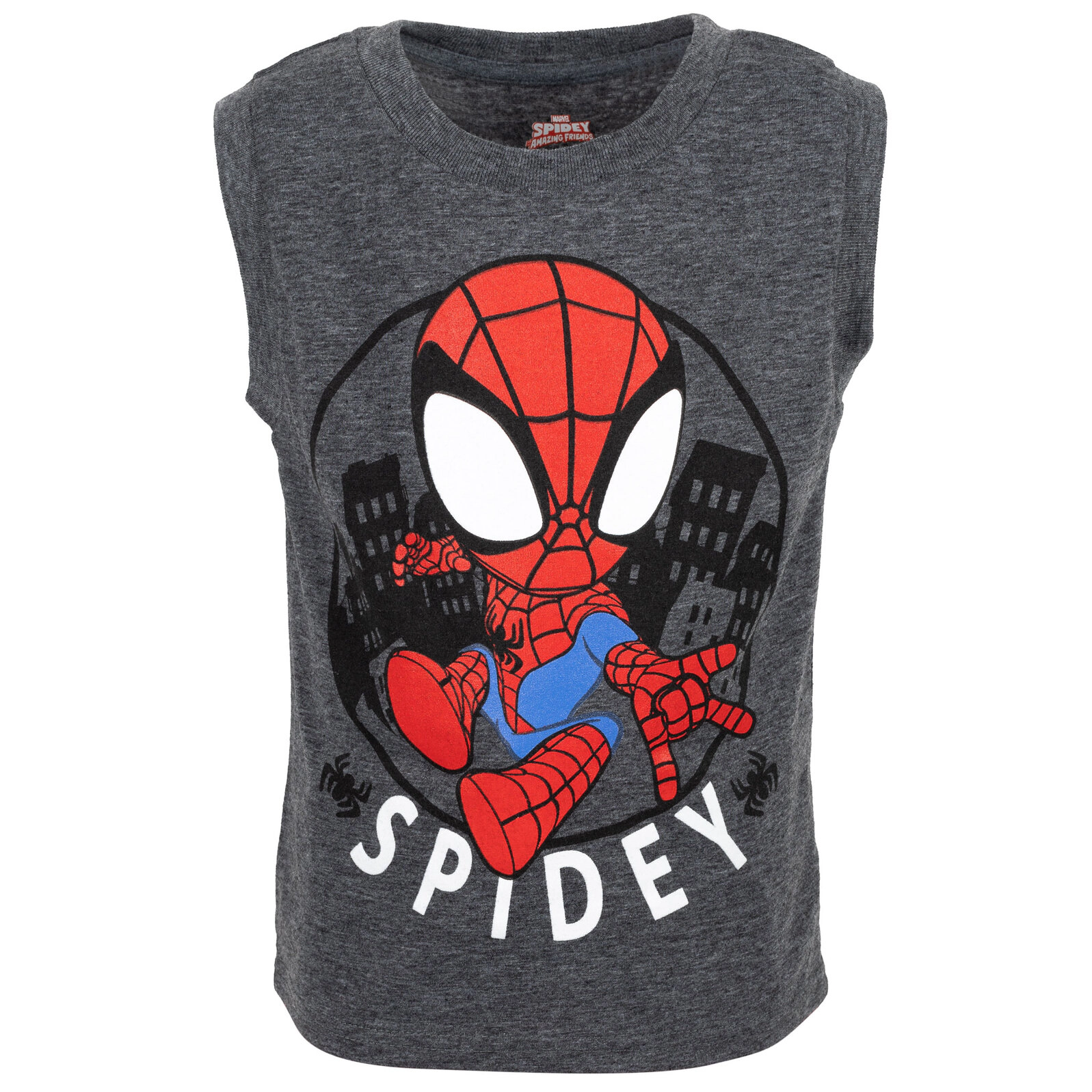 Marvel Spidey and His Amazing Friends Boys' 3-Piece T-Shirt Tank Shorts Set