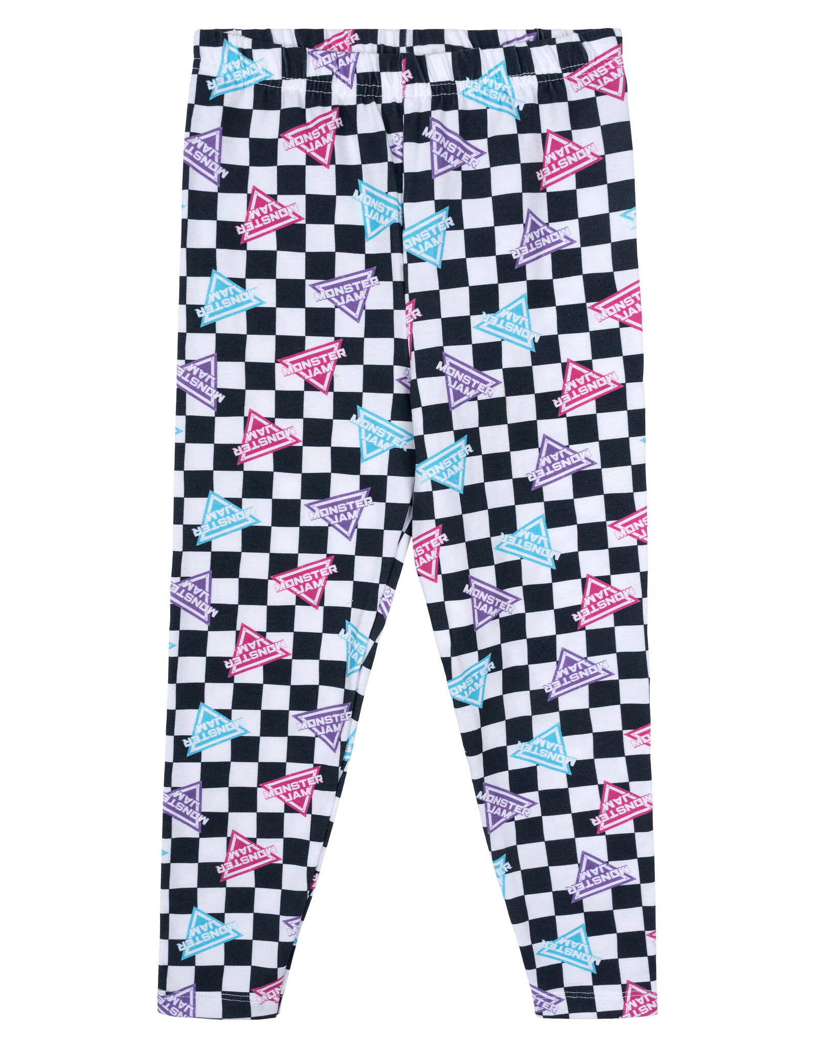 Monster Jam Sparkle Smash Girls' 2-Piece T-Shirt and Leggings Set