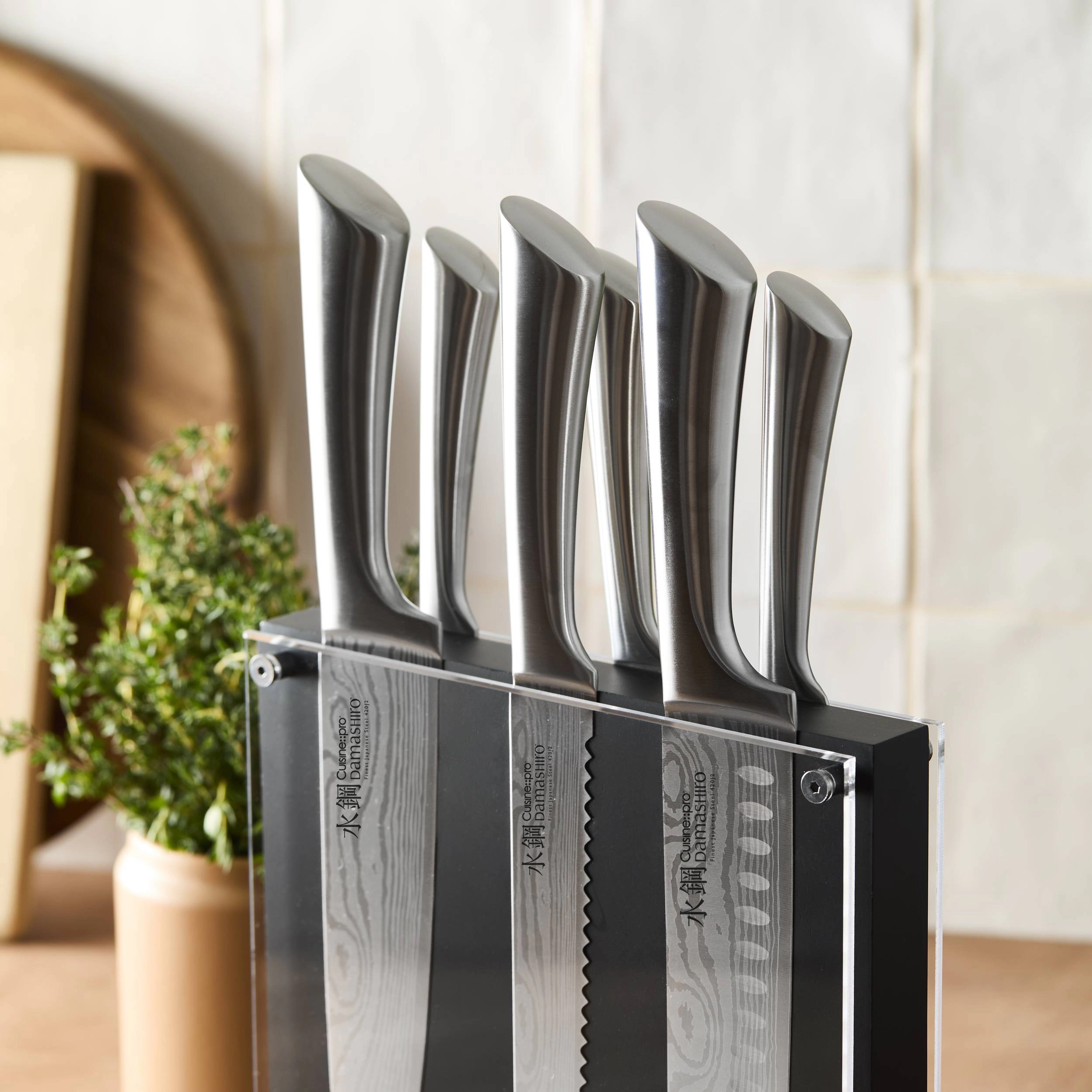Cuisine::pro® Damashiro® 7-Piece Kumi Knife Block