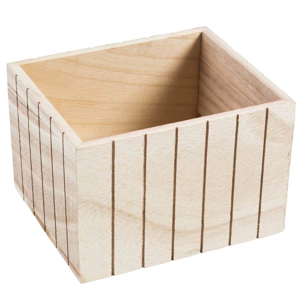Pink Peony Bathroom Bath Set for Women in a Natural Wood Plant Box
