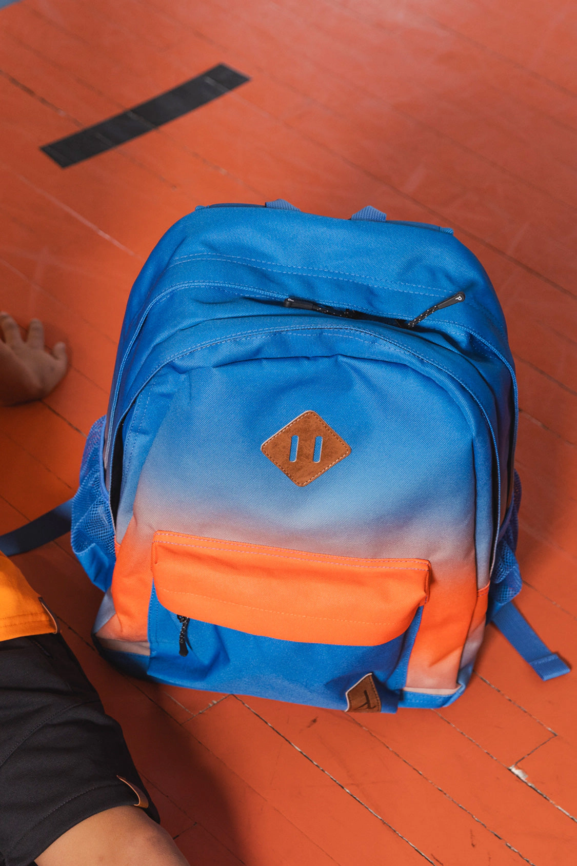 Deux par Deux Boys Gradient Two-Compartment Backpack with Padded Laptop Sleeve