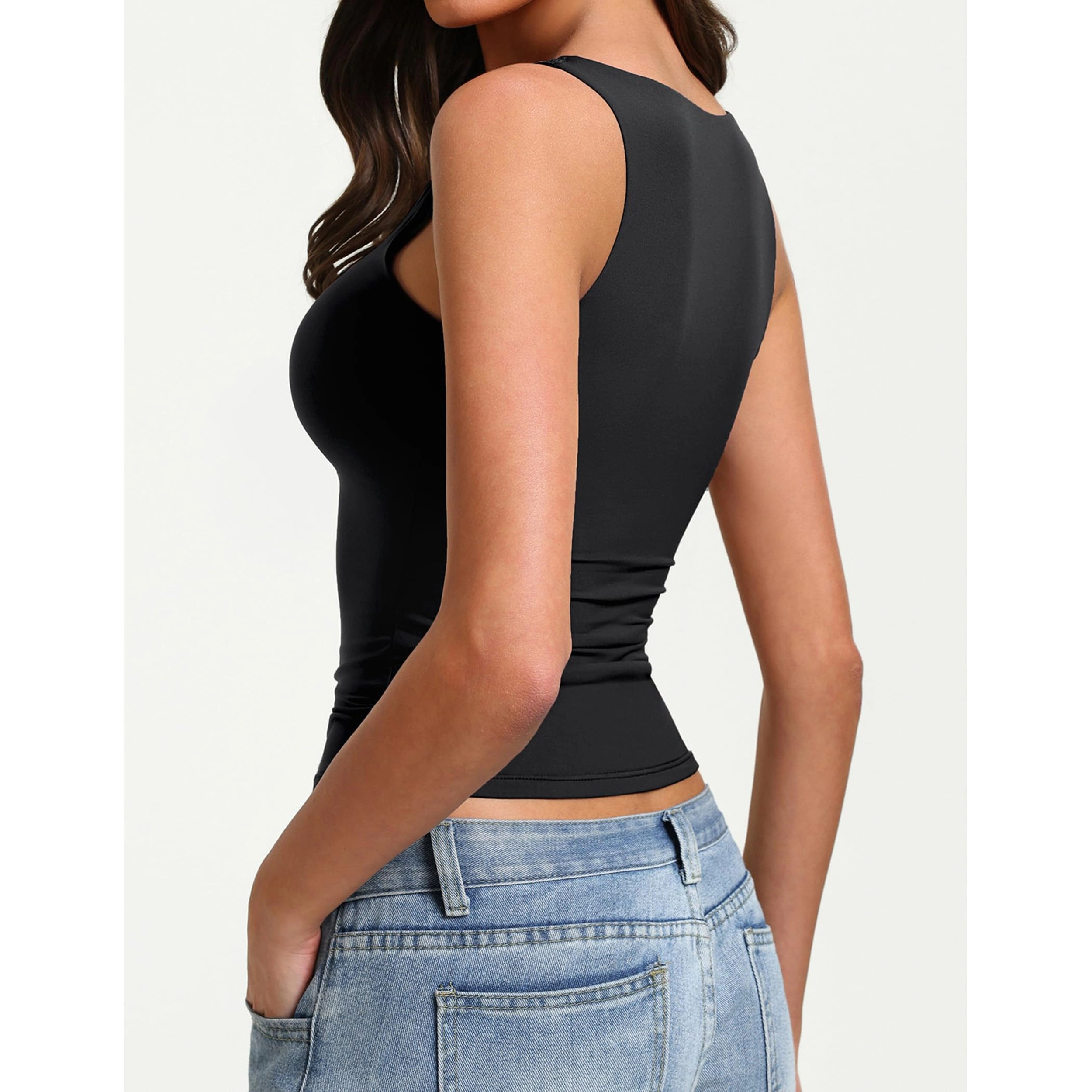 Avidlove Women's Deep V Neck Tank Top