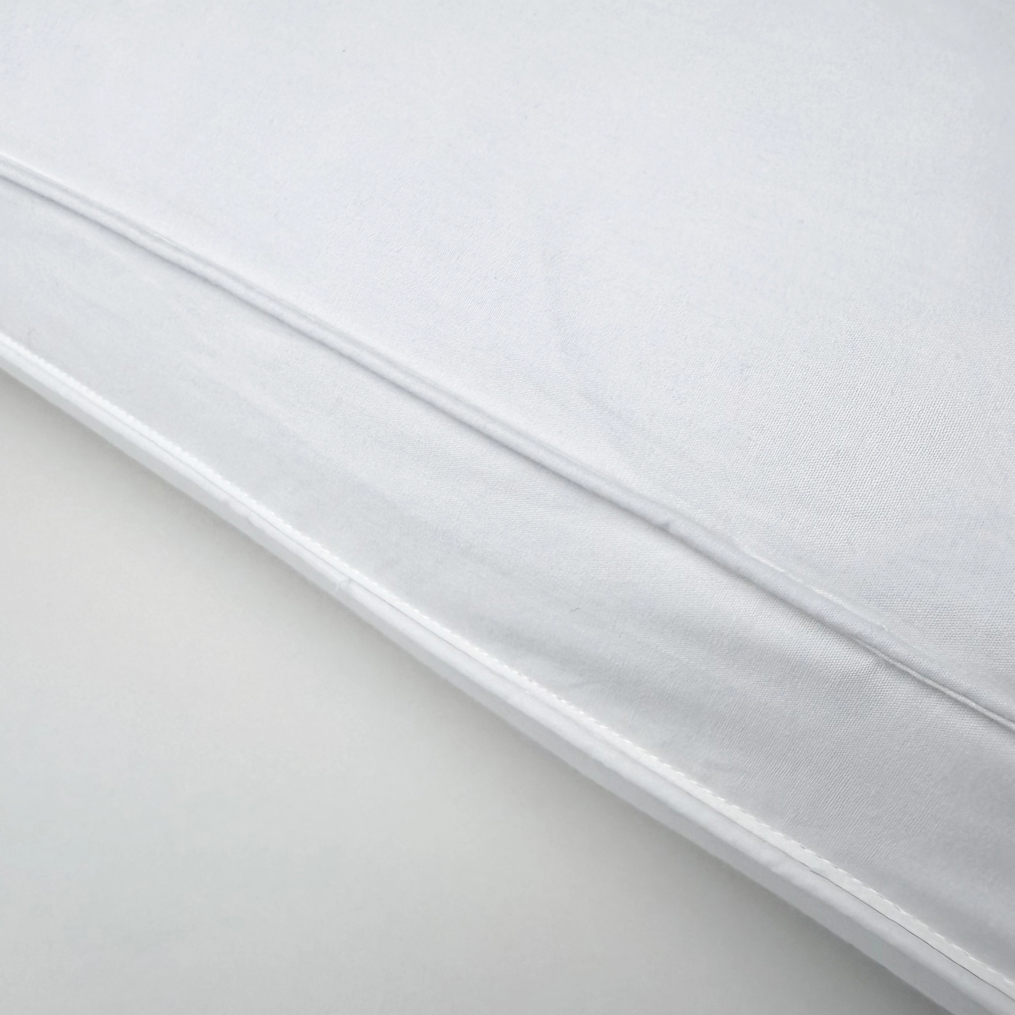 PEACENEST 100% Cotton Goose Down Feather Bed Pillows Set of 2