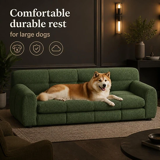 GOODSILO Supportive Durable Foam Pet Bed