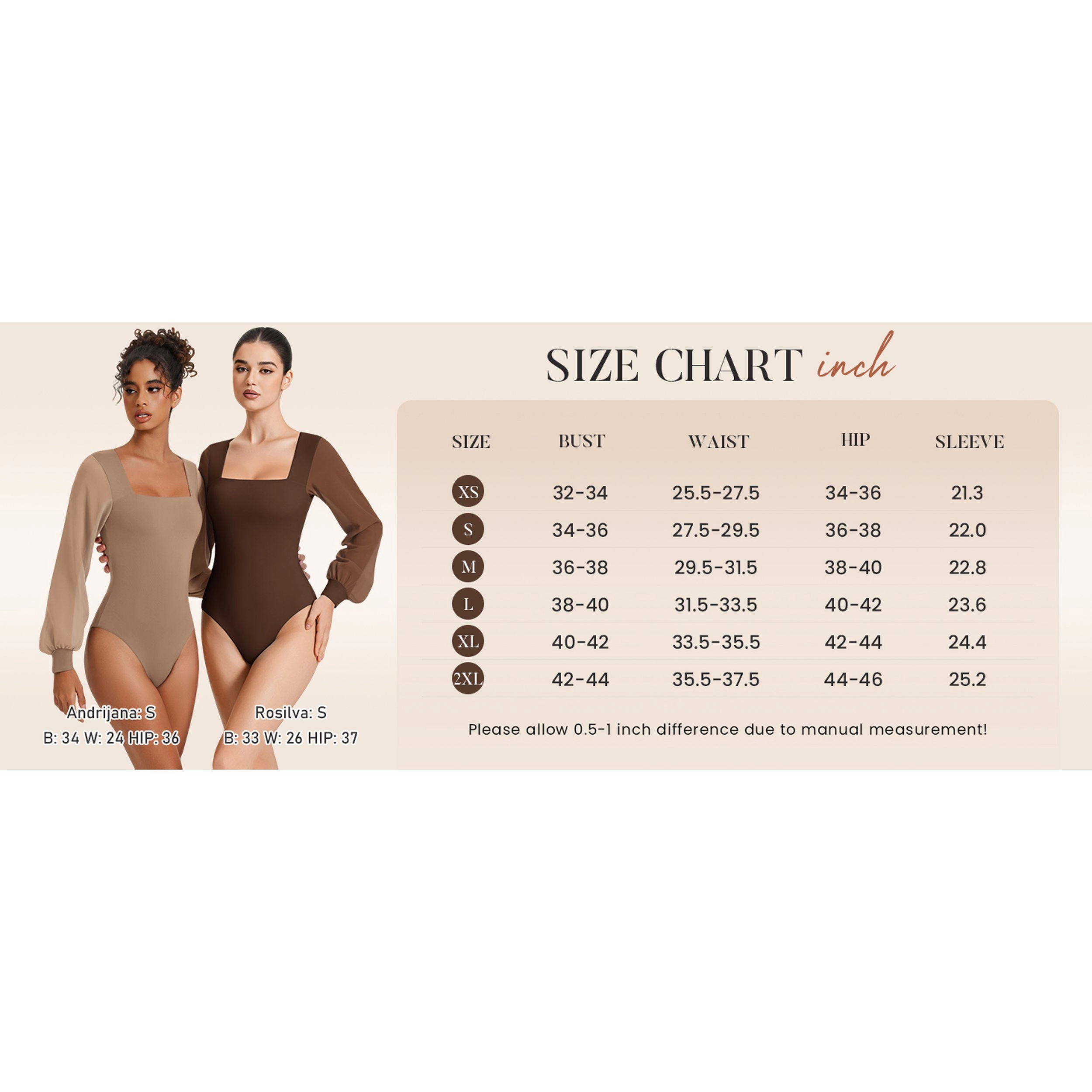 Avidlove Women's Square Neck Mesh Thong Long Sleeve Bodysuit