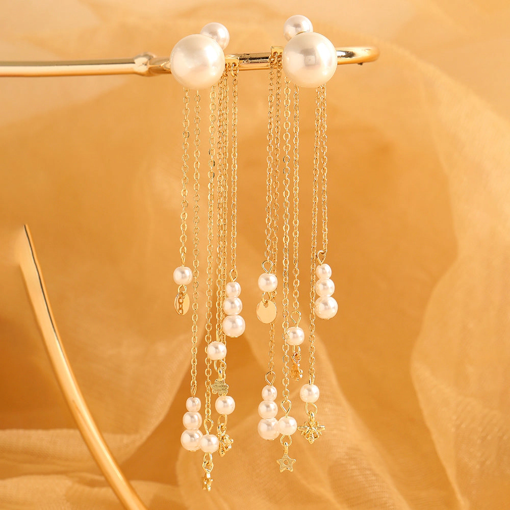 SOHI Women's Pellet-Party Drop Earrings