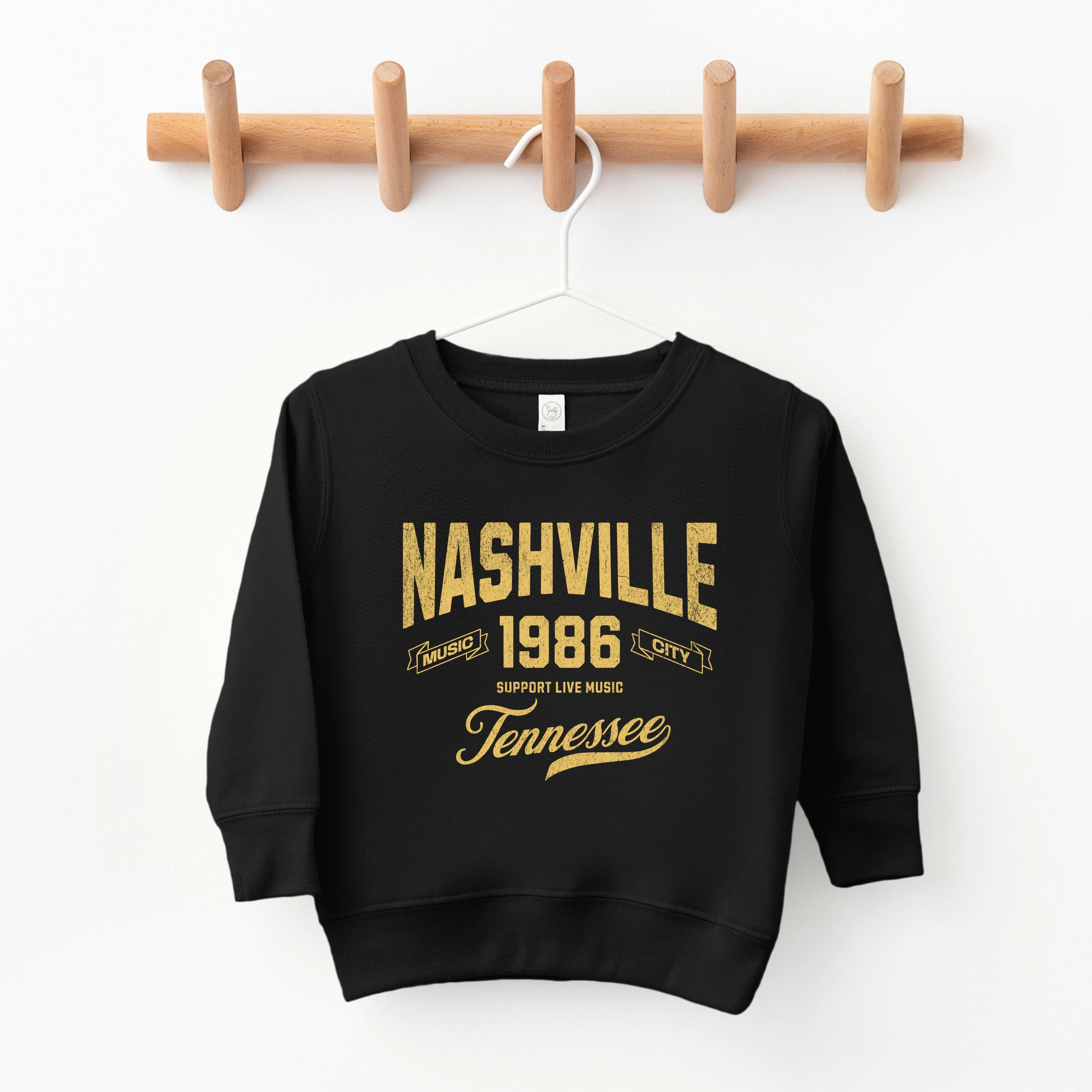 The Juniper Shop - Youth Graphic Sweatshirt Nashville Tennessee Music City
