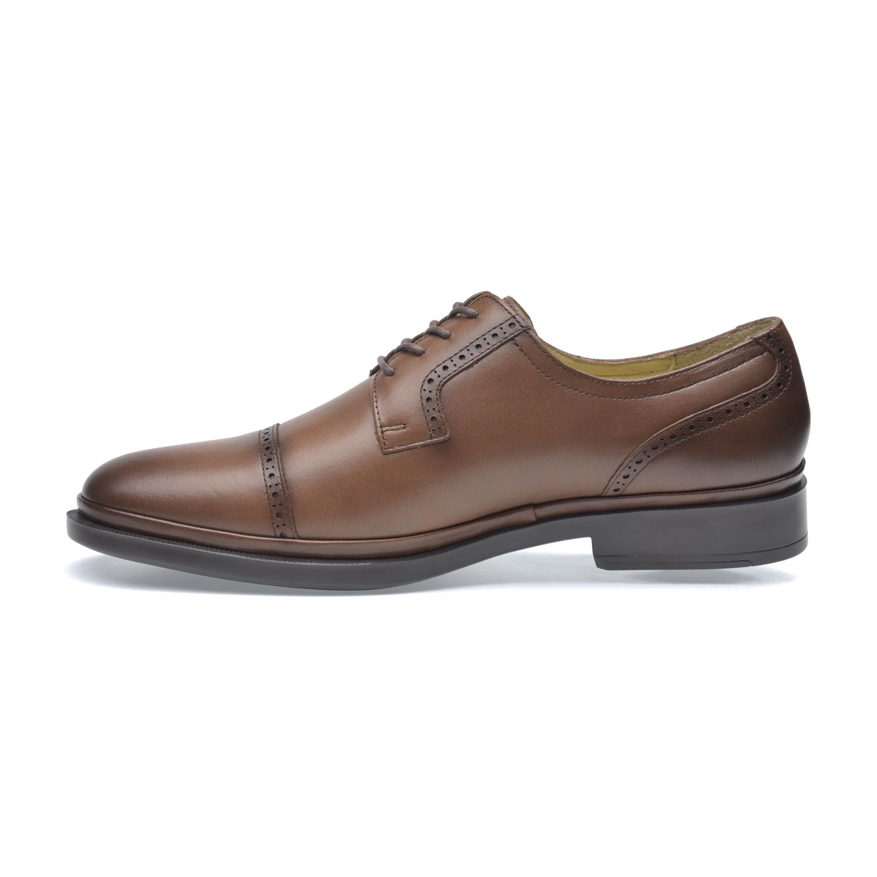 Pazstor Men's Lambskin Leather Oxford Classic