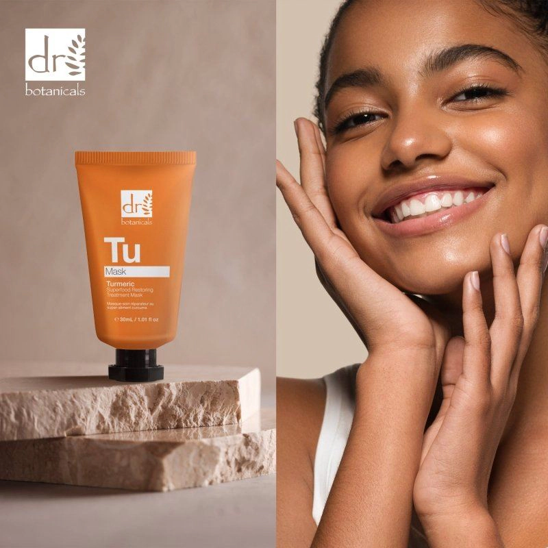 Dr. Botanicals Turmeric Superfood Restoring Treatment Mask 30ml
