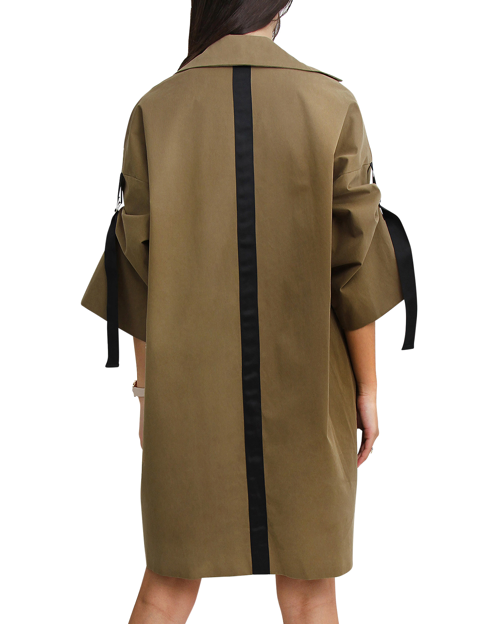 Belle & Bloom Womens Russian Romance Oversized Trench Coat
