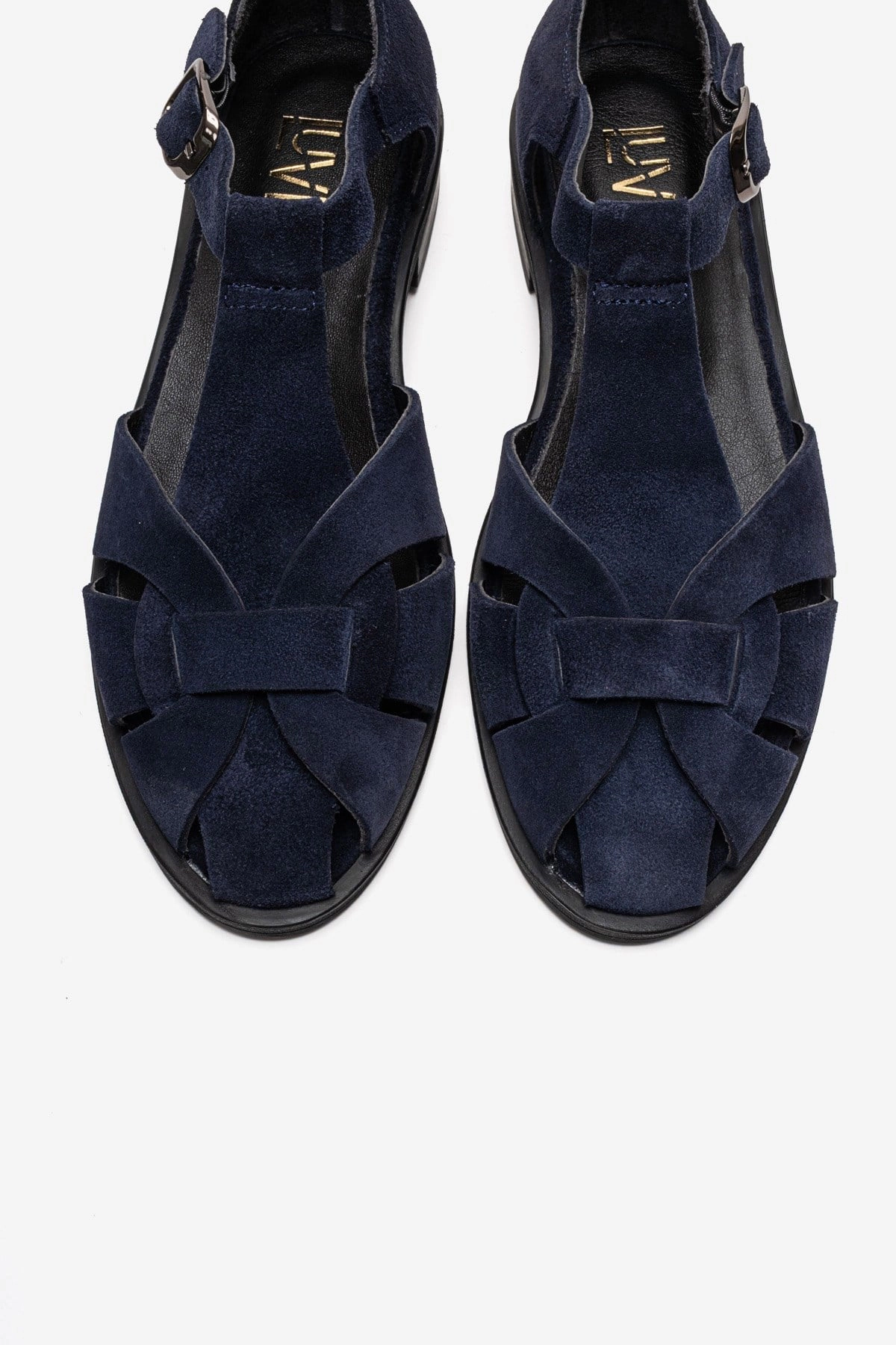 Forever & Always Womens Dexara Leather Sandals