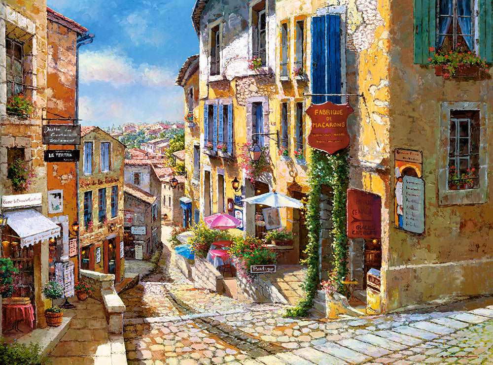 CASTORLAND 2000 Piece Jigsaw Puzzles, Saint Emilion, France, Puzzle of France, village, C-200740-2
