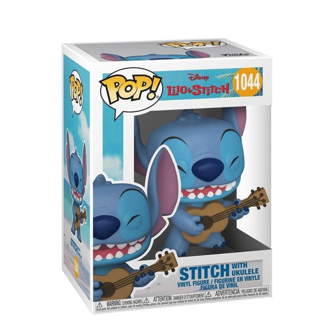 Funko Pop! Disney Lilo & Stitch Stitch with Ukulele #1044