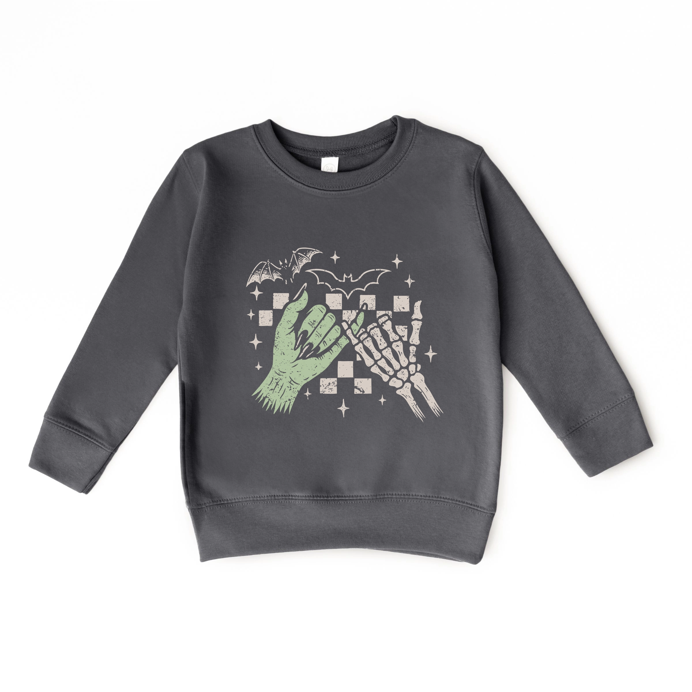 The Juniper Shop - Toddler Graphic Sweatshirt - Pinky Promise Skeleton