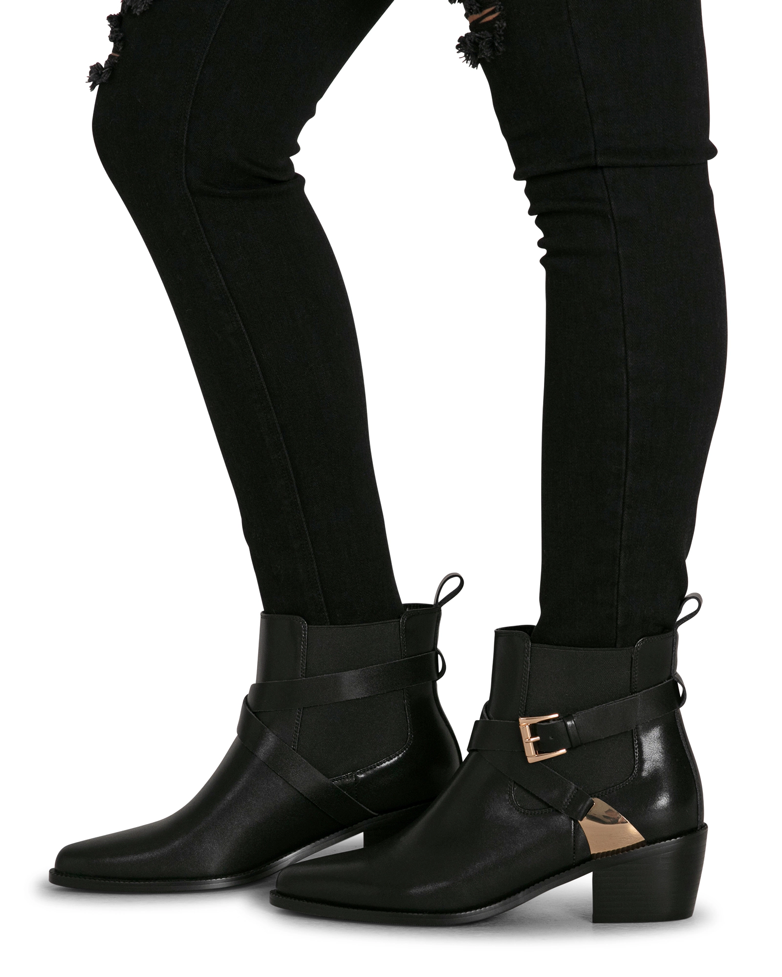 Belle & Bloom Womens Full Moon Ankle Boot