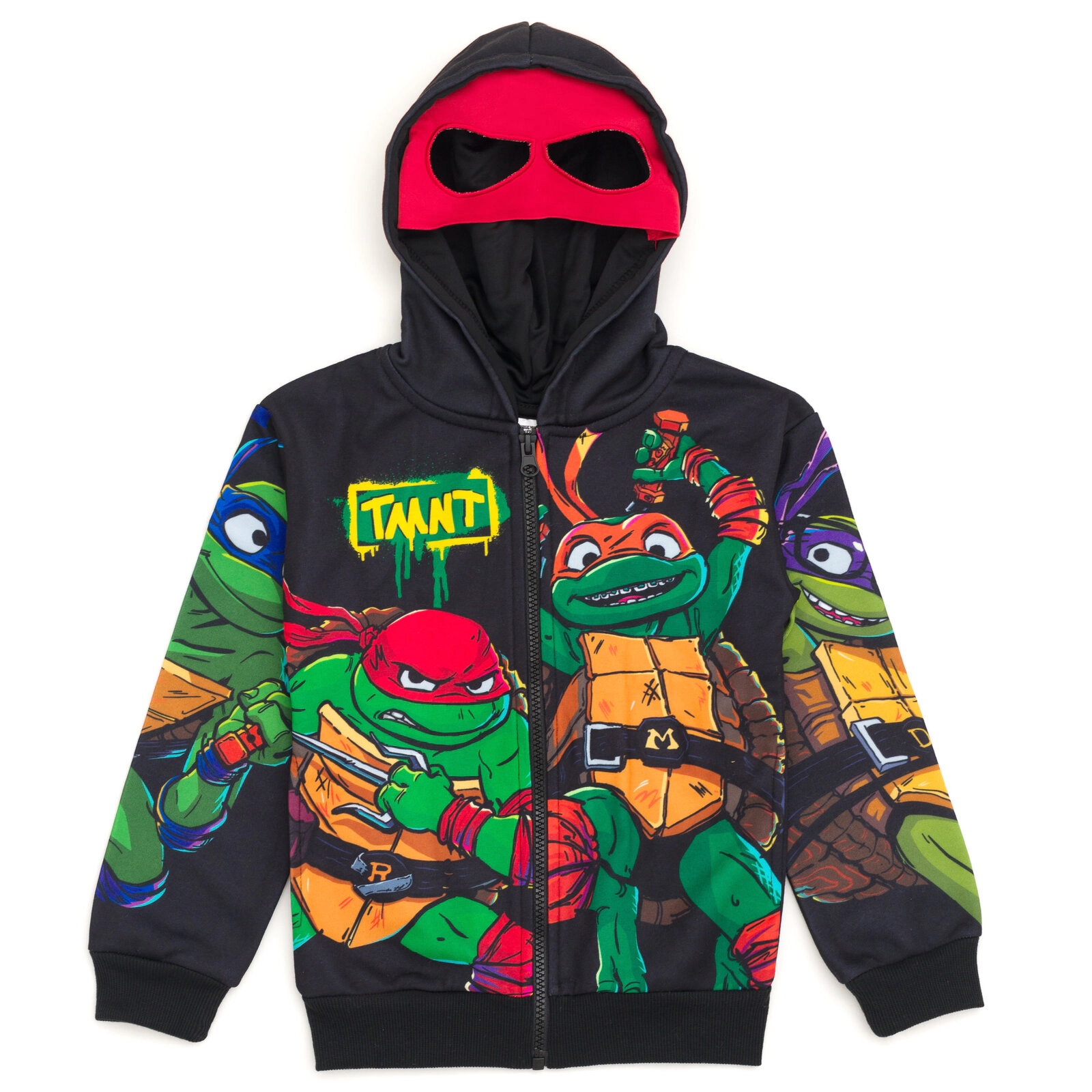 Teenage Mutant Ninja Turtles Boys' Cosplay Fleece Zip-Up Hoodie