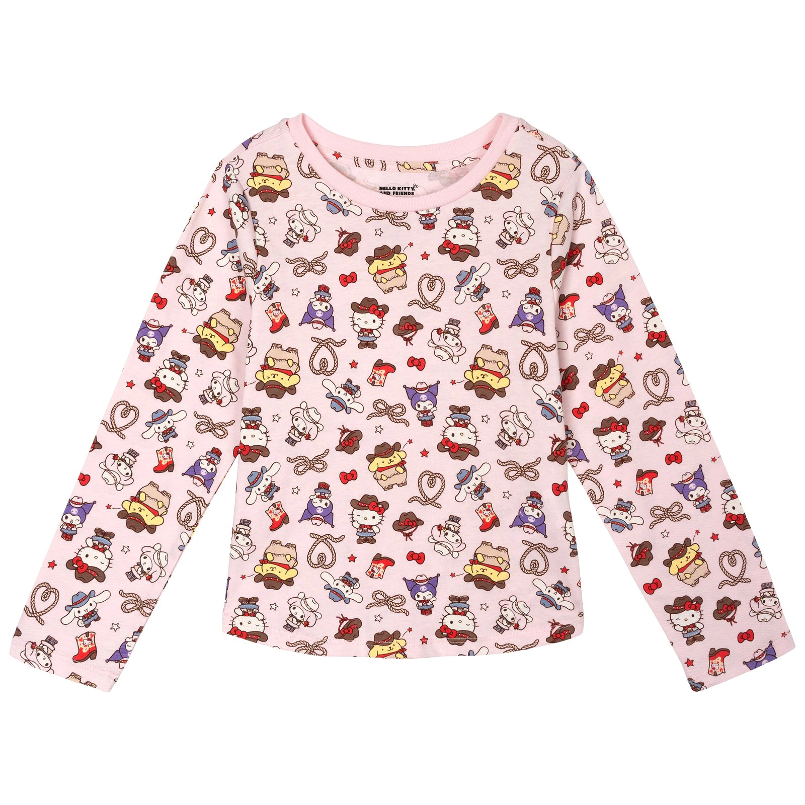 Hello Kitty Girls' 2-Piece Tee and Skirt Set