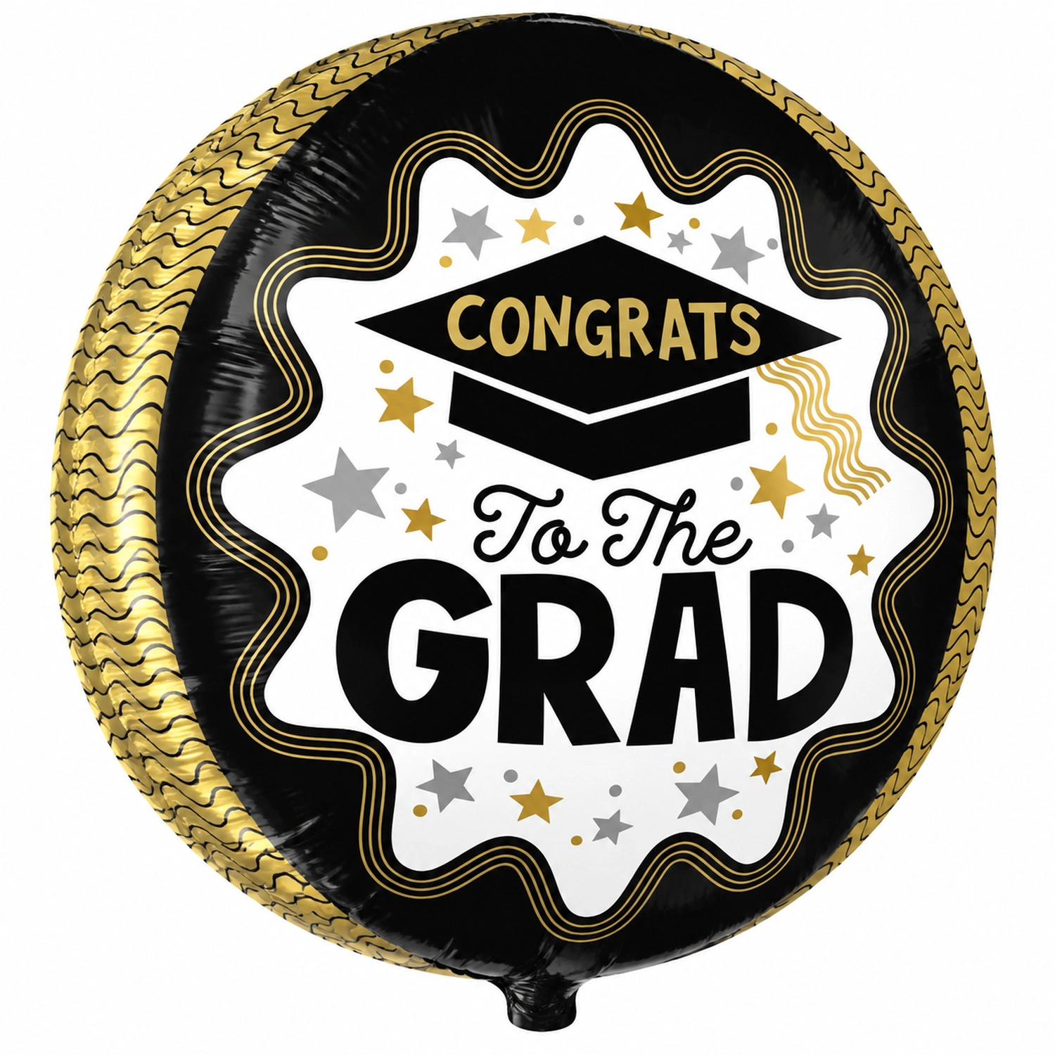 LoonBalloon Graduation Wave of Success 16 in Foil Balloons, 5 Count